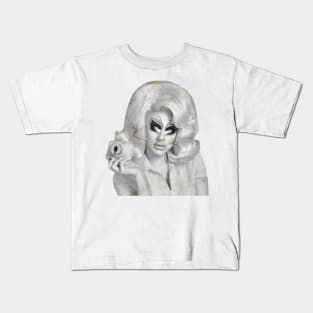 TRIXIE MATTEL MARBLE Kids T-Shirt